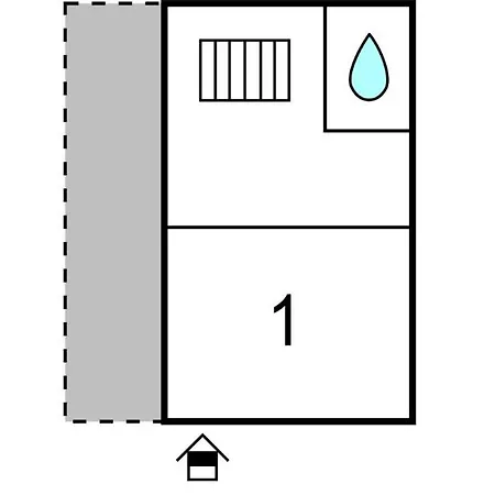 Holiday home Beautiful In With Sauna
